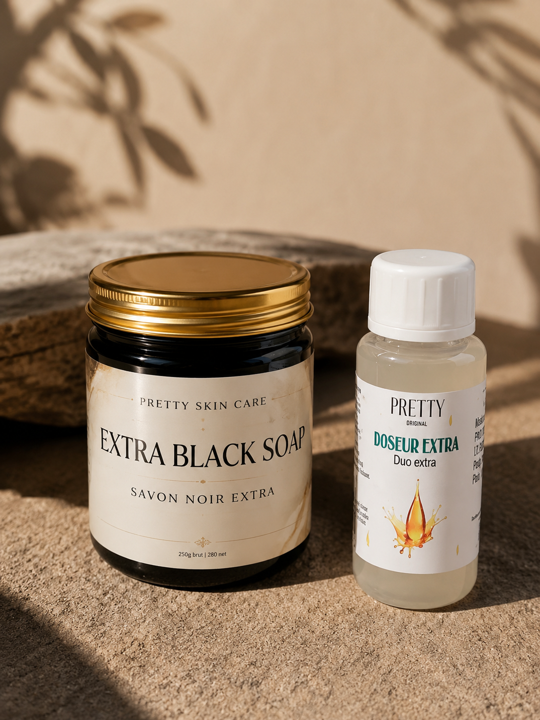 Savon noir extra + doseur petit modèle