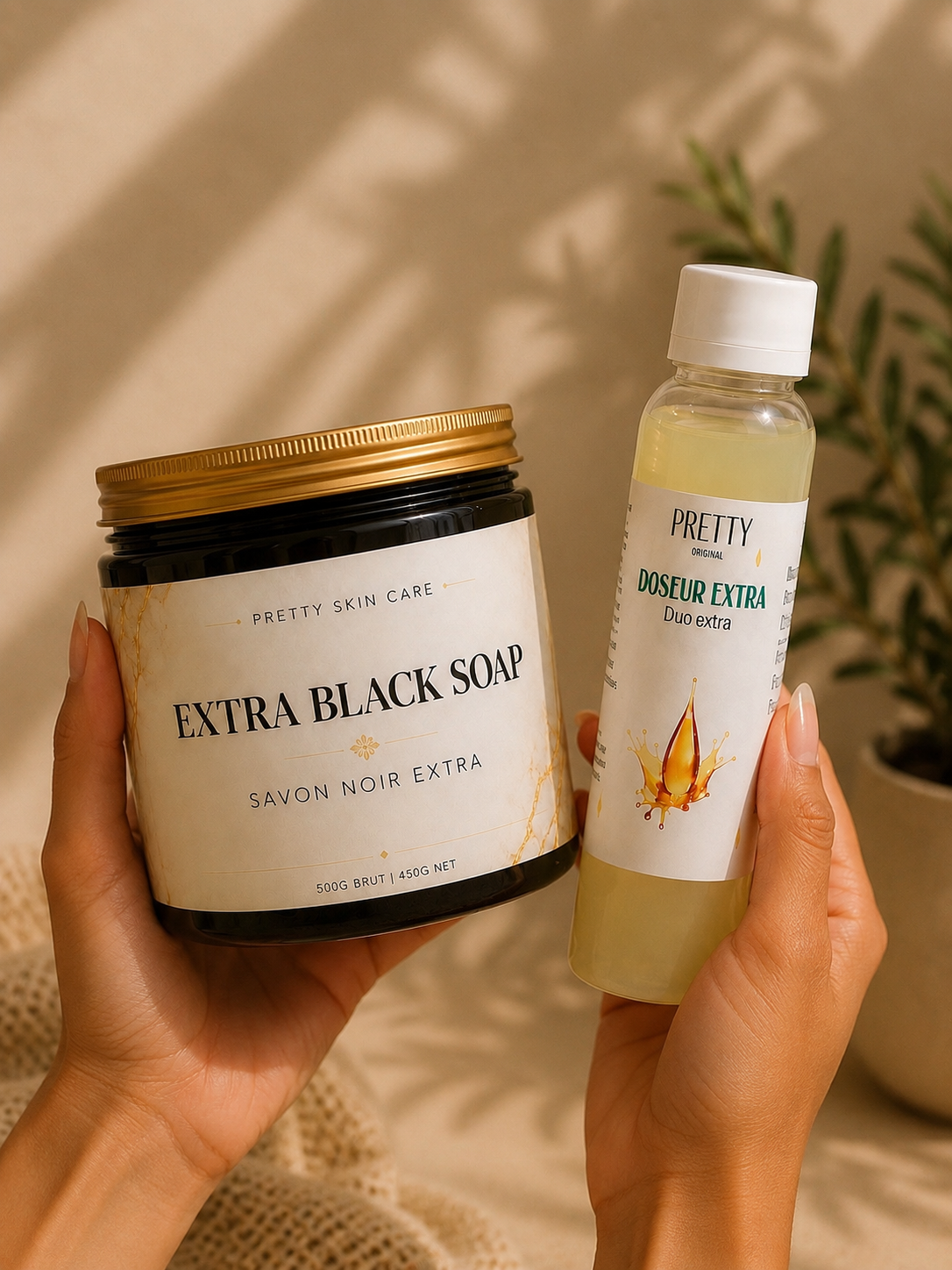 Duo extra savon noir + doseur