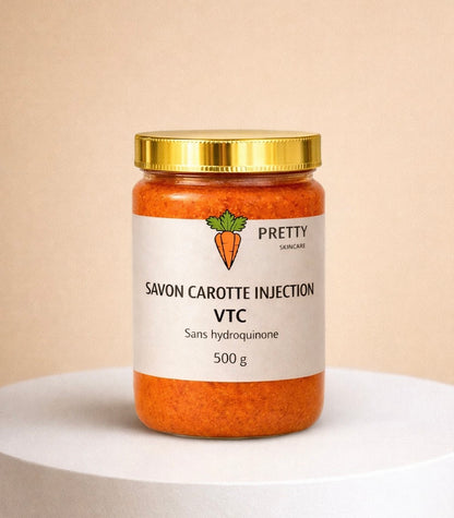Savon injection carottes