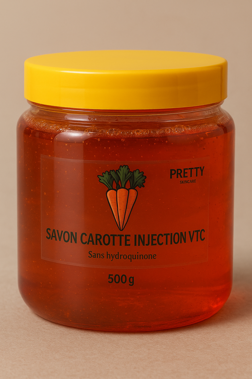 Savon injection carottes